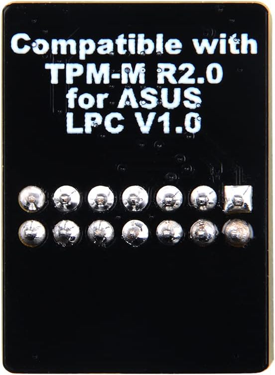 NewHail TPM2.0 Modul LPC 14Pin Modul mit Infineon SLB9665 für ASUS Motherboard kompatibel mit TPM-M