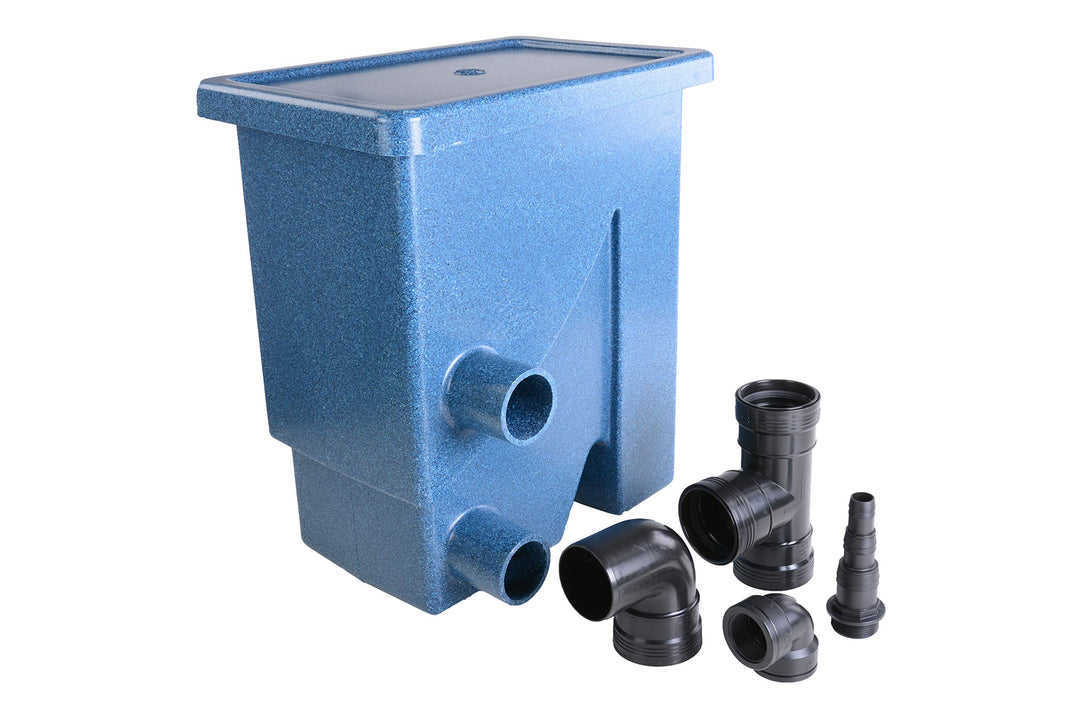 AquaForte Pumpengespeister Siebbogen-/Vorfilter "Compactsieve II", 300μ, vielseitig nutzbar, 49x32x5