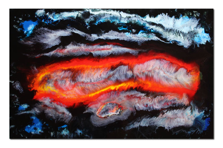 Gemälde Abstrakte Malerei Original - moderne hochglanz Wandbilder XXL - Resin Art Kunst Bild Harz Un