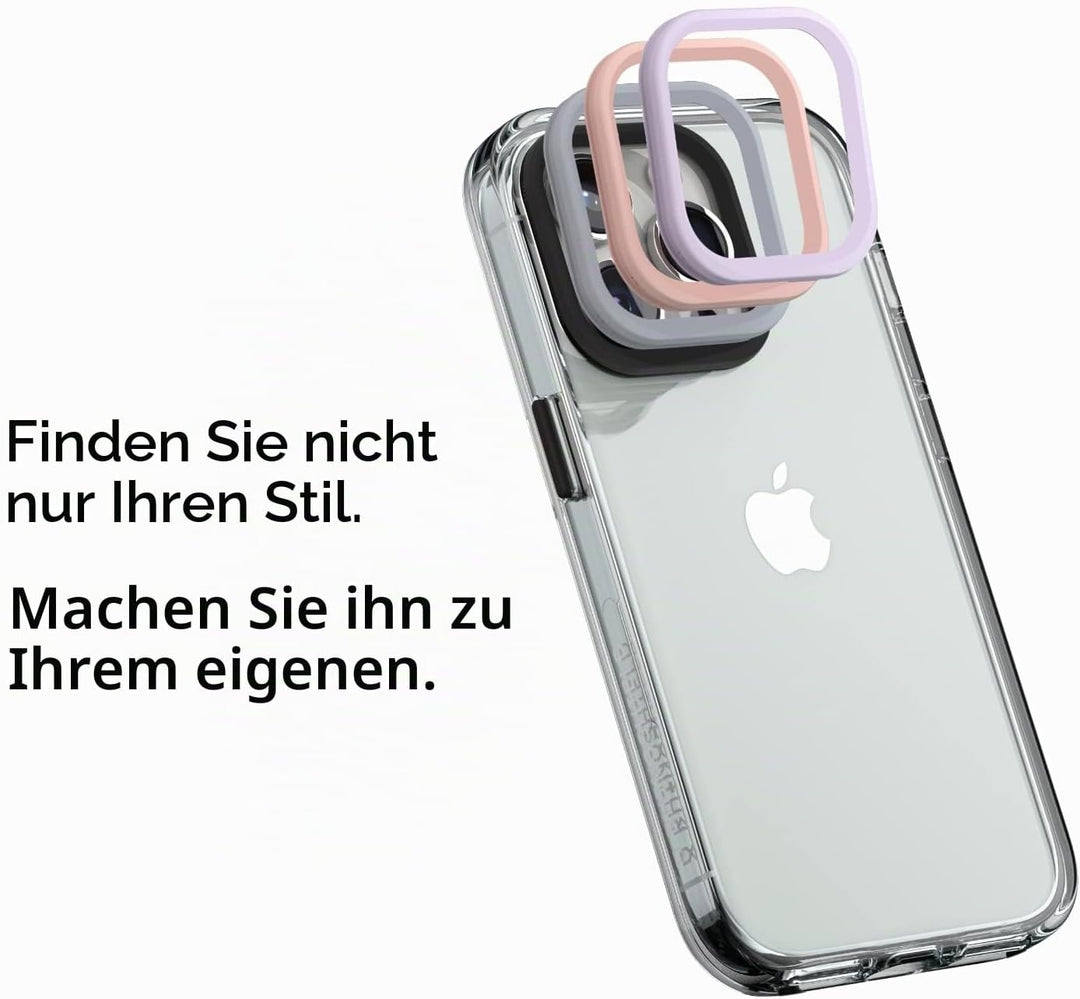 RhinoShield Crystal Clear Case kompatibel mit [iPhone 14 Pro] | Fortschrittliche Vergilbungsresisten