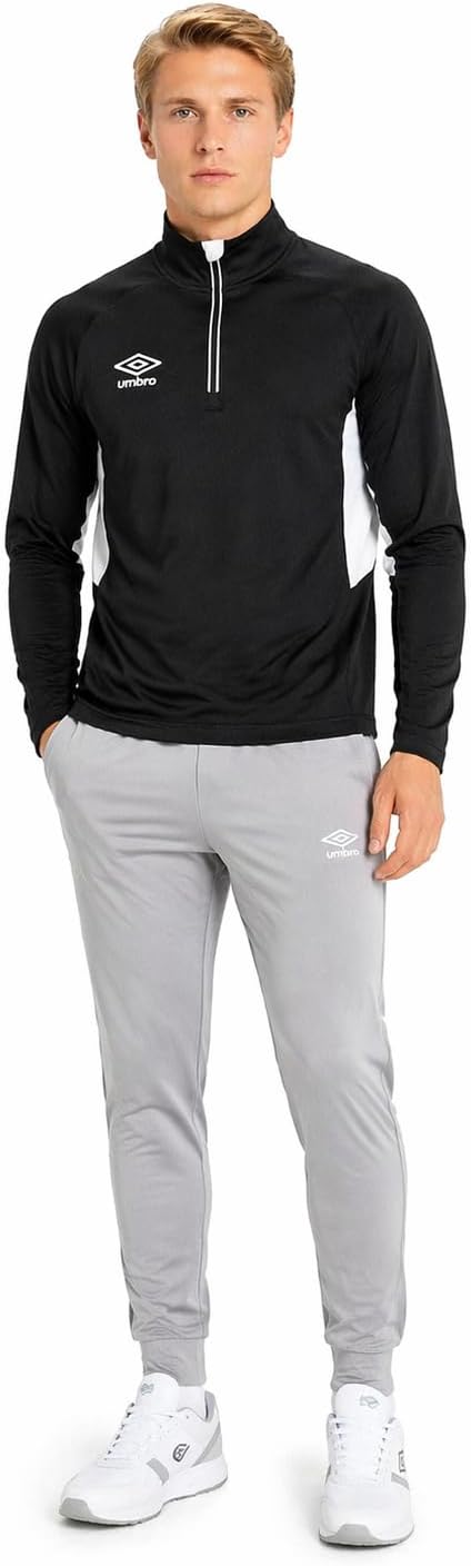 UMBRO Herren Off Field Jacke S schwarz / weiss, S schwarz / weiss