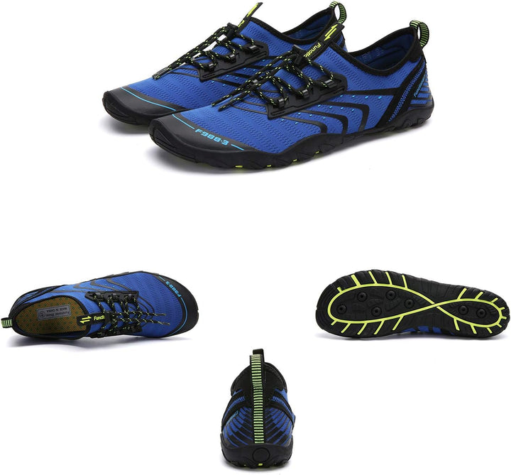 SAGUARO Badeschuhe Damen Herren Wasserschuhe Aquaschuhe Barfuss Schuhe Schnell Trocknend Strandschuh