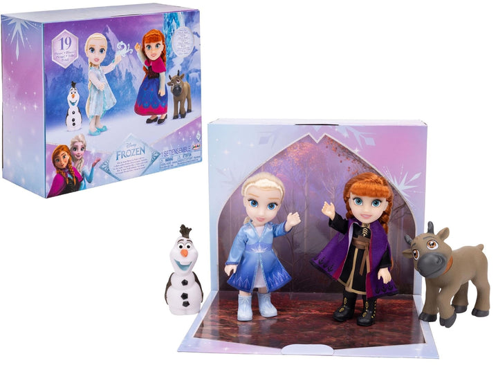 Disney Frozen ELSA &amp; Anna Extra Fashions Petite Geschenkset von Jakks Pacific - Offiziell lizenziert