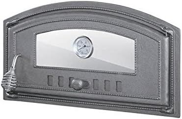 Sellon24® Backofentür aus Gusseisen Ofentür Pizzaofentür Steinofentür Brotofen H1008