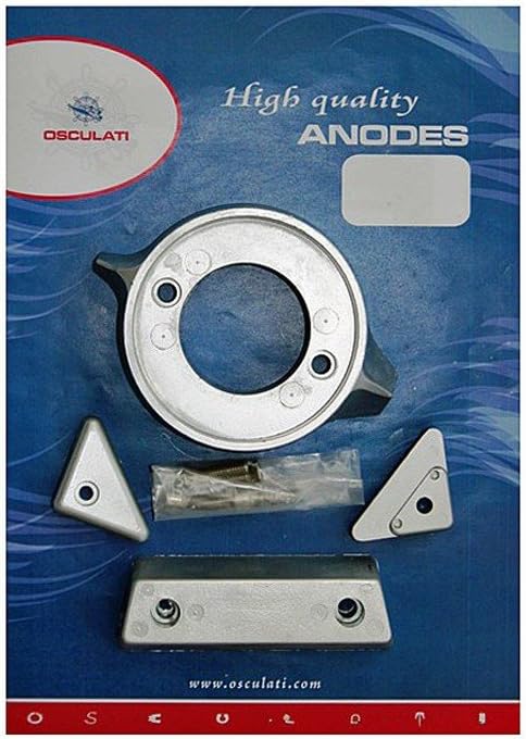 Osculati Anoden-Set Volvo 290 - erhältlich als Zink-, Aluminium- oder Magnesium-Anode, Magnesium