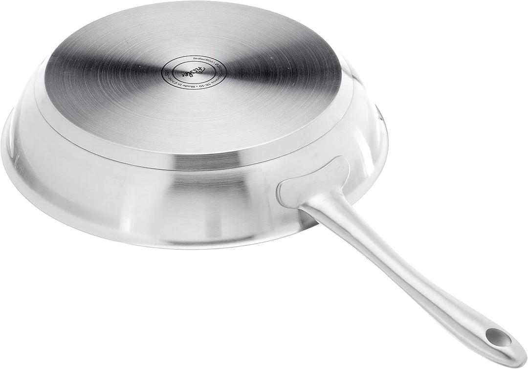 Fissler Catania Pfannen-Set (2-teilig, Ø 24 + 28 cm) – robuste Edelstahl-Pfannen mit Thermic-Boden,