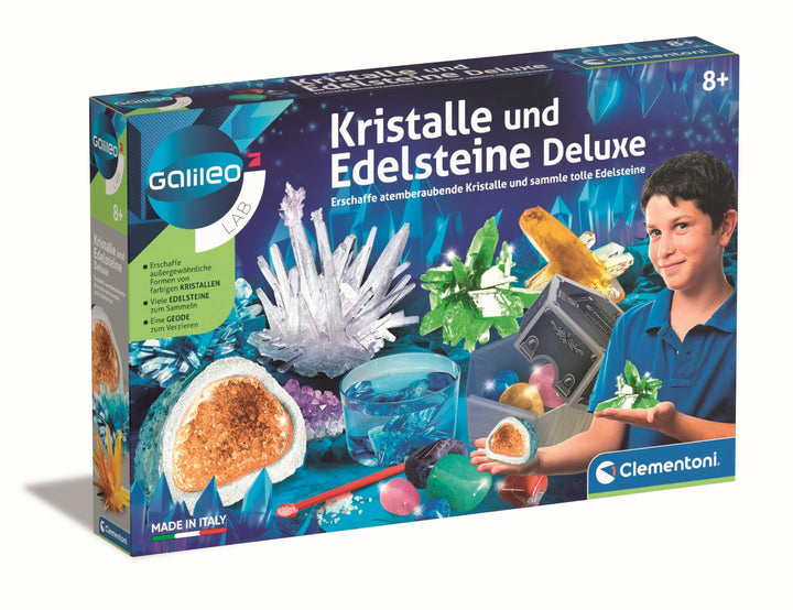Galileo Lab - Kristalle und Edelsteine Deluxe, Kristalle züchten und Edelsteine sammeln für Kinder a