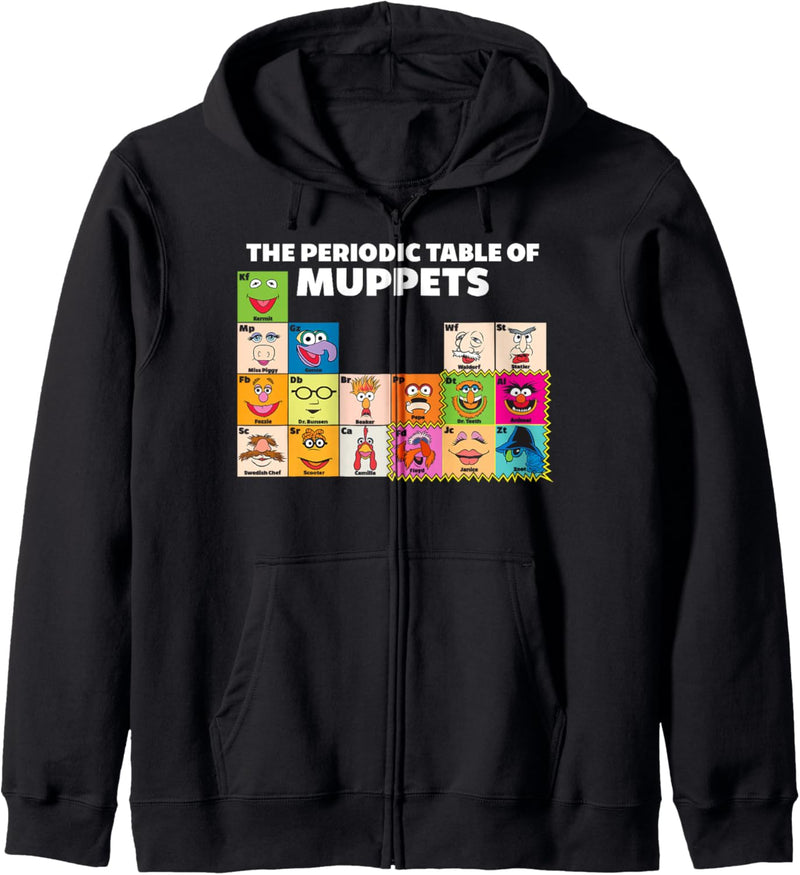 Disney The Muppets Periodic Table Of The Muppets Kapuzenjacke