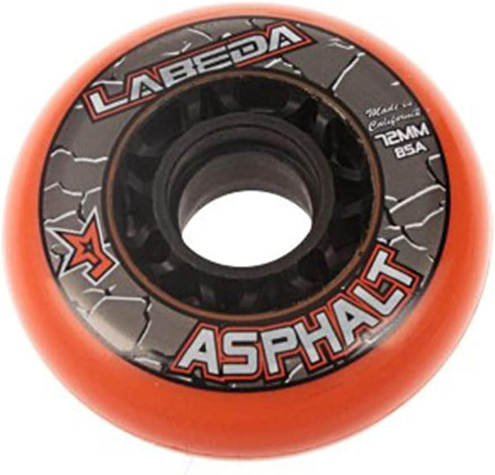 Labeda Gripper Asphalt Rollen 4er Set Profi Outdoor Rolle (76 mm)
