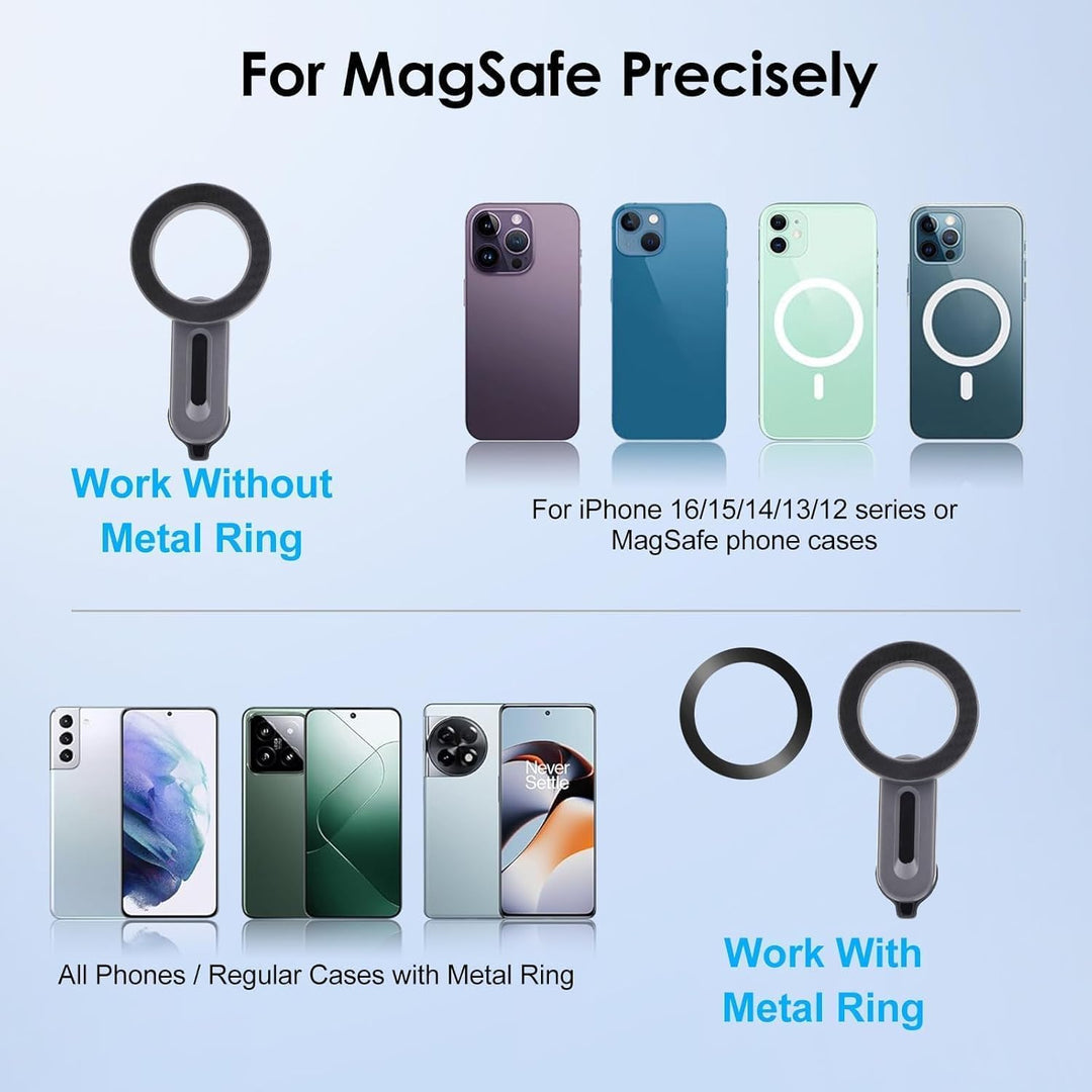 EEEKit Magnetischer Handyhalterung Auto CD Schlitz, 20 Starke Magnete Auto Handyhalter für MagSafe H