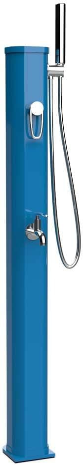 Formidra Recovera, Solardusche Jolly Go2 Ral5019 Blaues Capri, Garten, Wasserausrüstung und Gartenwe