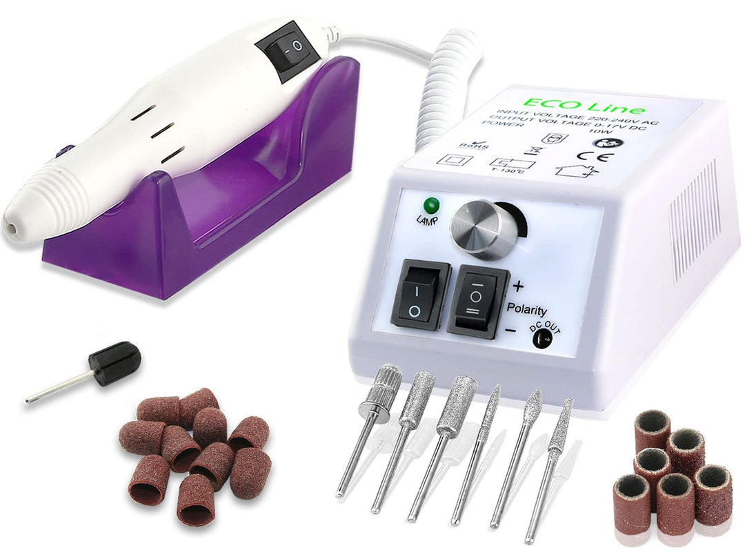 Fusspflegegerät Spezielles Fräser Set für die Fusspflege Pediküre als Hornhautentferner Set mit Diam