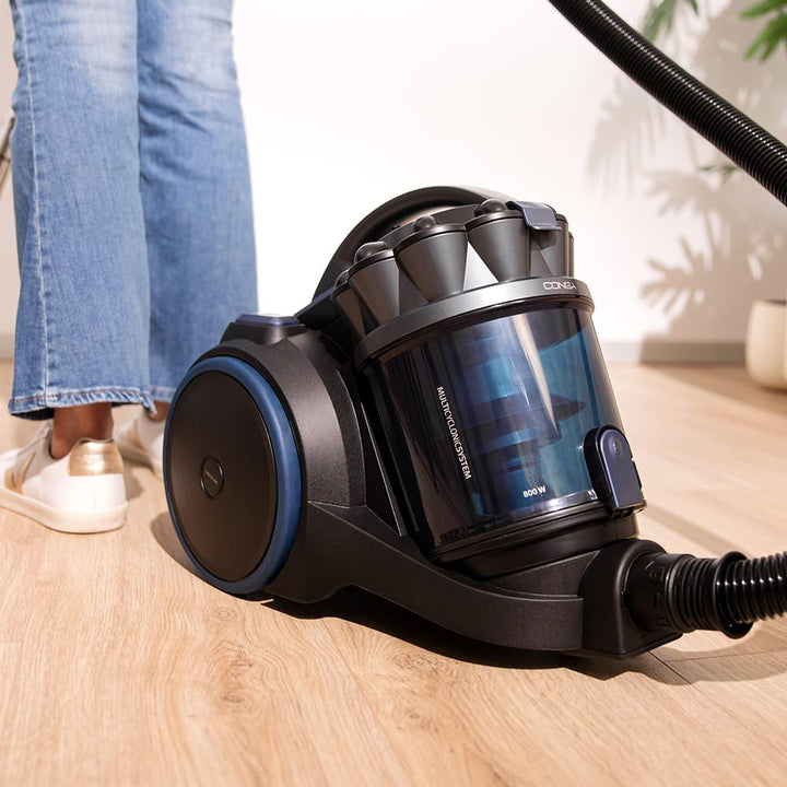 Cecotec Bodenstaubsauger ohne Beutel Conga Rockstar Multicyclonic XXL. 800 W, Multizyklon, 20 kPa, K