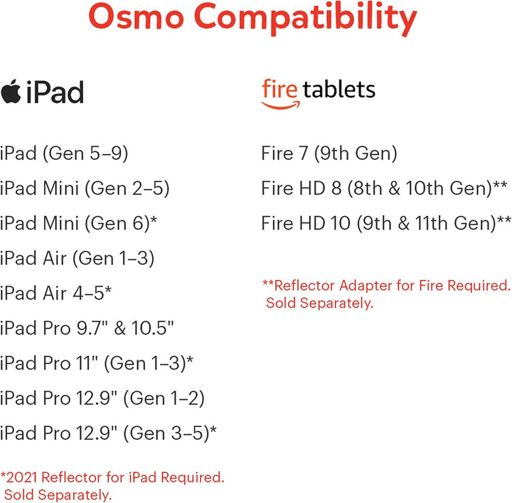 Osmo Case for iPad - Schutzhülle für iPad (iPad 9,7 Zoll) - Kompatibel mit: iPad Air, iPad Air 2, iP