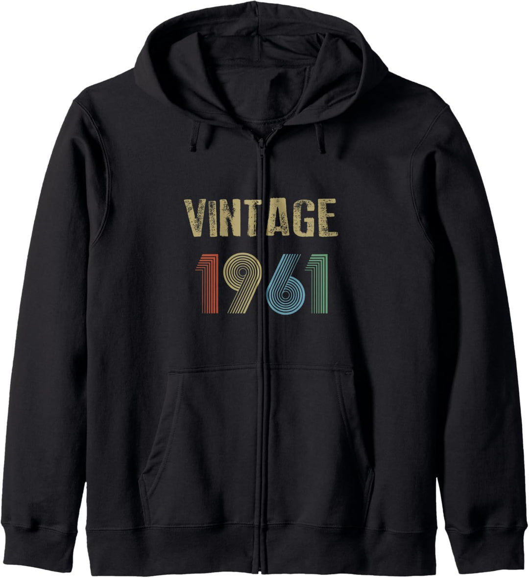 1961 Vintage Geburtstag Kapuzenjacke