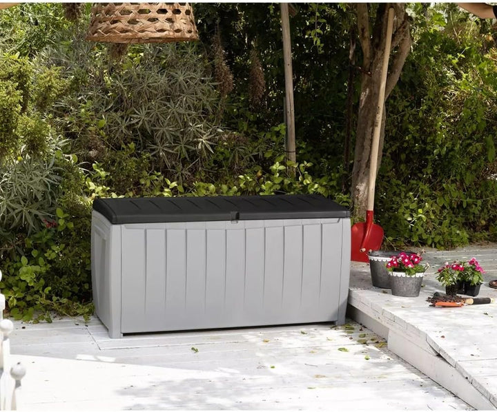 Keter Aufbewahrungsbox Gartenbox Auflagenbox Truhe Kissenbox Novel 17198681