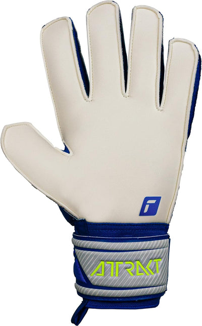Reusch Herren Attrakt Unisex Torwarthandschuhe mit Aussennaht Schnitt und Solid Belag, Geeignet für