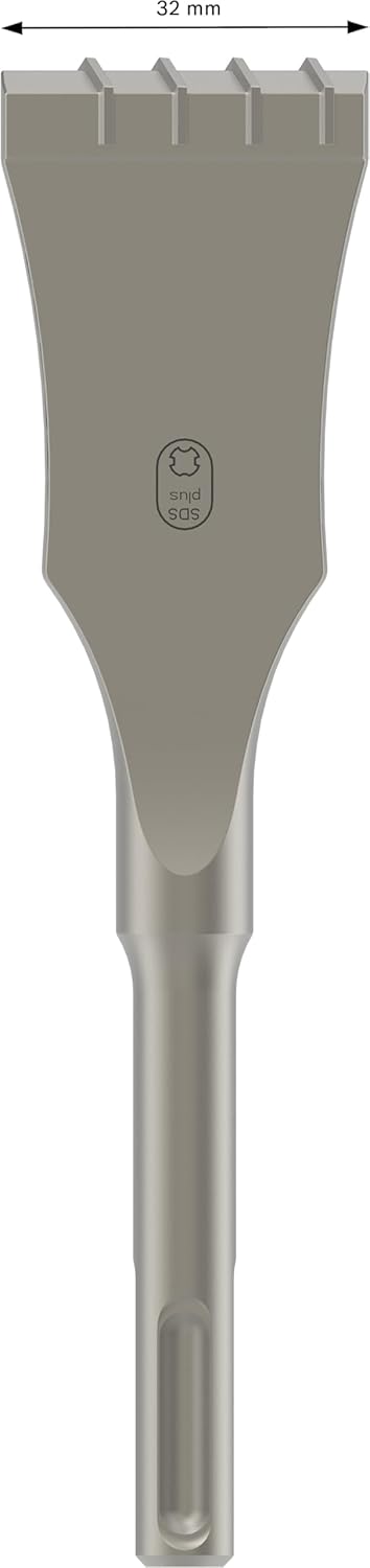 Bosch Professional hartmetallbestückter Fugenmeissel SDS-plus (Länge 130 mm), Länge 130 mm