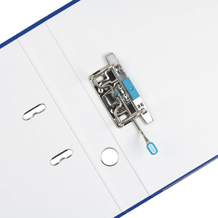 Elba Ordner A4, Smart Pro, 5 cm schmal, Kunststoff aussen, hellblau, 10 Stück ozeanblau, ozeanblau