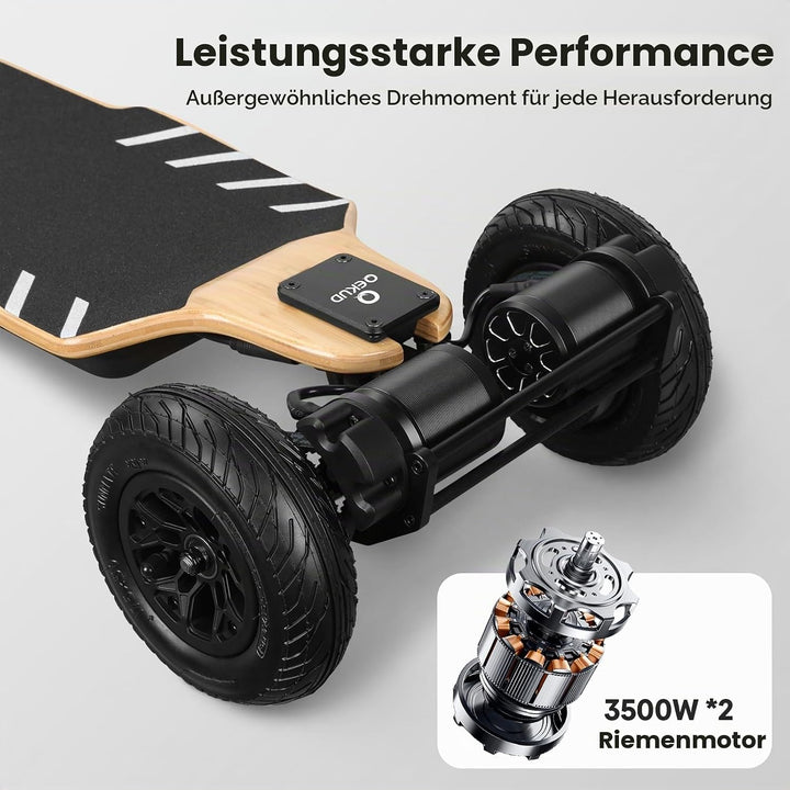 Elektro-Skateboard mit Fernbedienung für Erwachsene und Jugendliche V2 Pro, V2 Pro