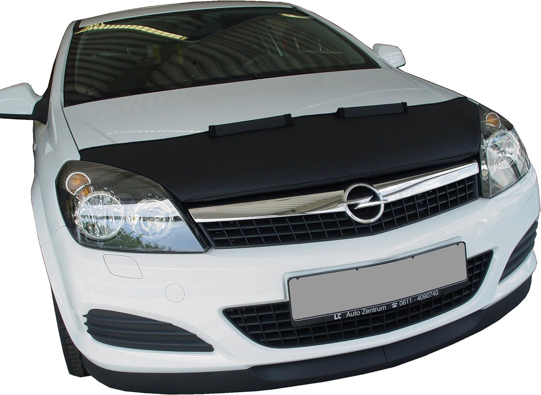 AB-00864 CARBON OPTIK Auto Bra kompatibel mit Opel Vauxhall Astra H Bj. 2004-2010 Haubenbra Steinsch