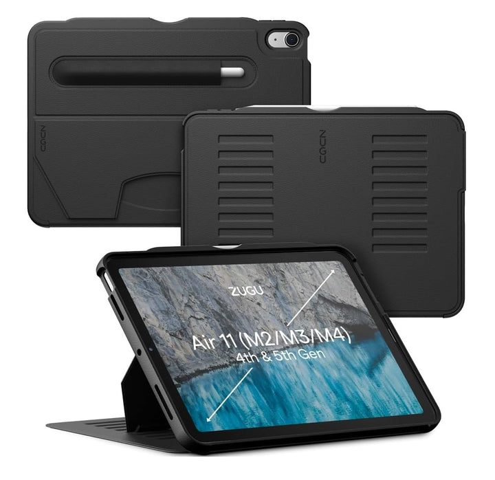 ZUGU iPad Air 5 / Air 4 Hülle 10.9 2022/2020 5. & 4. Generation schlanke Schutzhülle 8 Winkel-Stände
