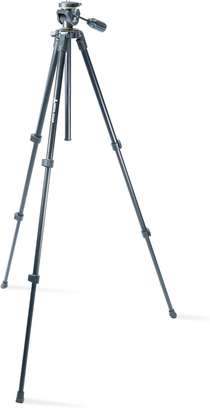 Vanguard Vesta 233AP - Einsteiger-Stativ mit 3-Wege-Kopf 23mm Schwenkgriff, 23mm Schwenkgriff