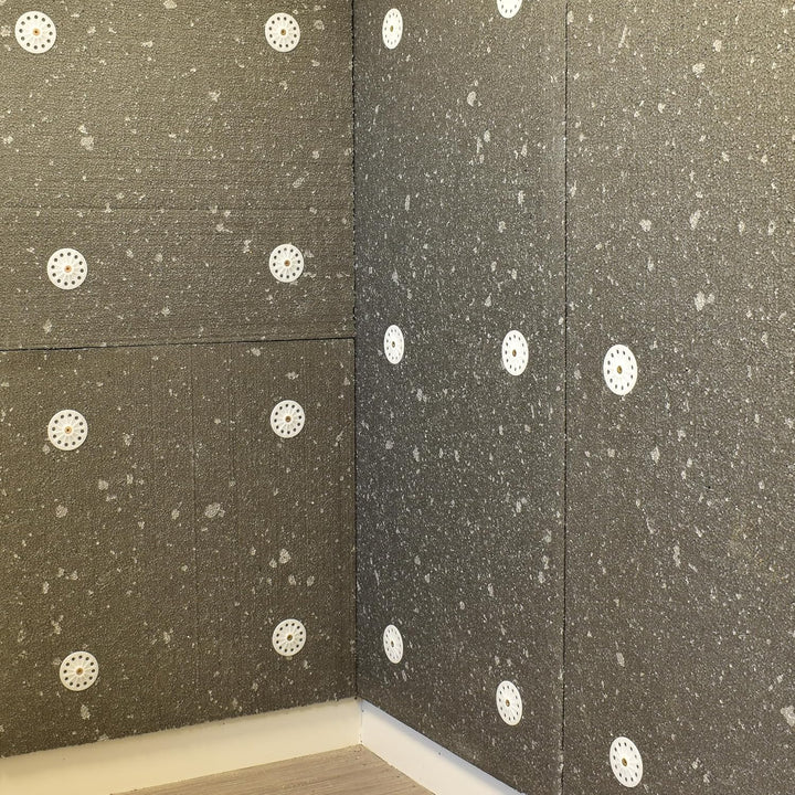 Polypropylen-Unterlegscheiben für weiche Dämmplatten aus EPS, XPS, Steinwolle und Fiberglas, 60 mm,