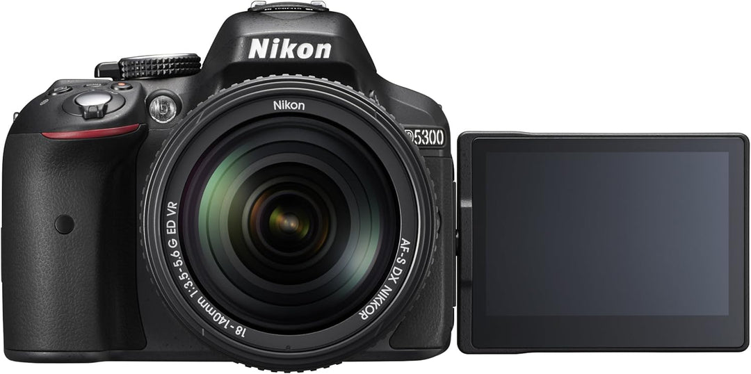 Nikon D5300 Spiegelreflexkamera 24.2 nacktes Gehäuse, Schwarz