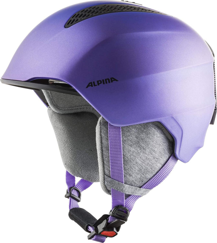 ALPINA GRAND JR - Sicherer, Leichter, Stossabsorbierender & Individuell Anpassbarer Skihelm Für Kind