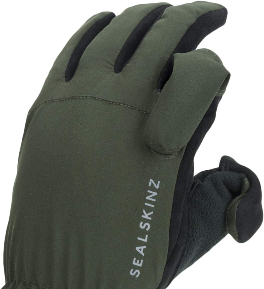 Sealskinz Unisex Wasserdichter Allwetter Sporthandschuh Olive Green / Black XXL, Olive Green / Black