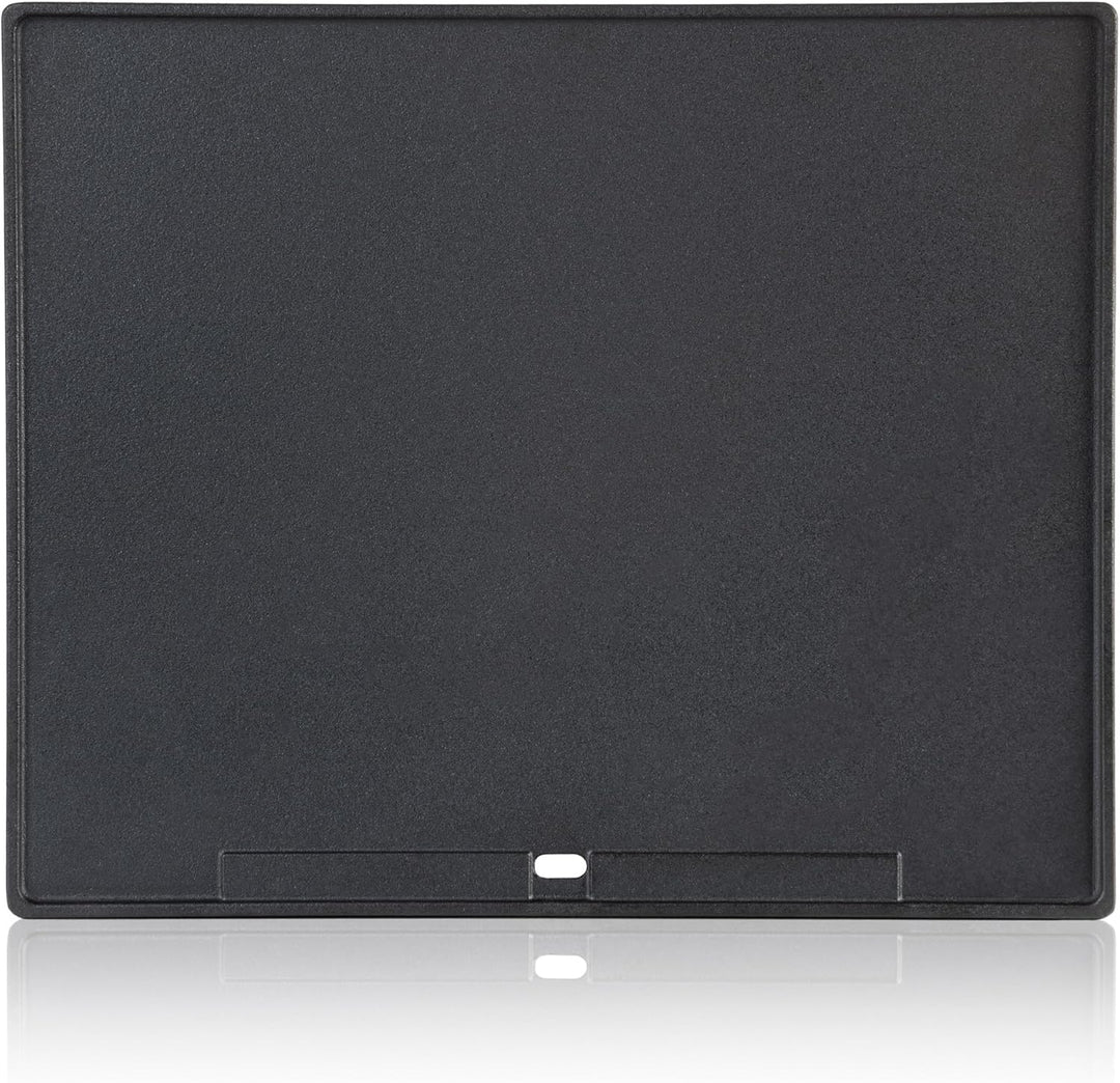 BBQ-Toro Gusseisen Grillplatte | 48 x 39,5 cm | Wendeplatte, beidseitig verwendbar | Rechteckig, Uni