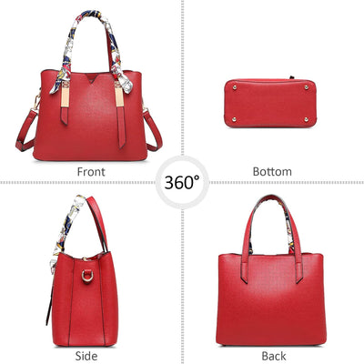 DORRISO Elegante Damen Handtasche Mode Schultertasche Reise Leicht Umhängetasche Casual Damen Handta