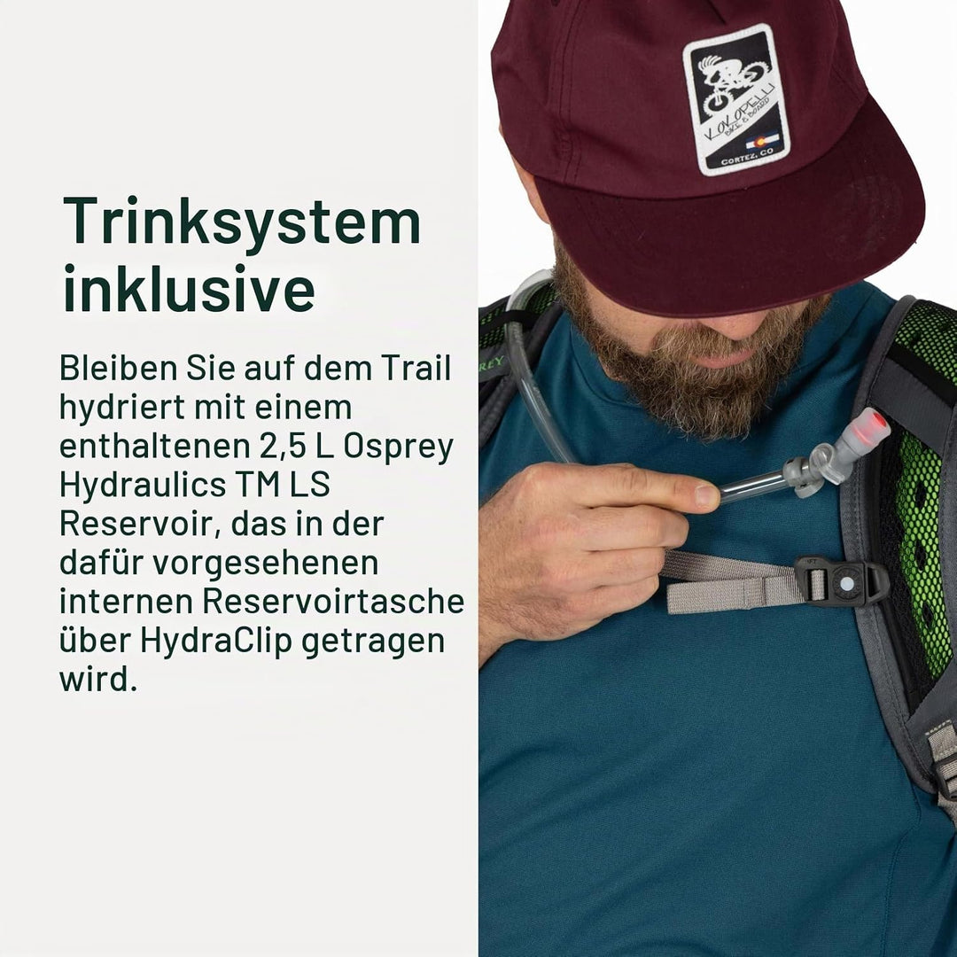 Osprey Unisex Sportlite 20 Backpack O/S Kiefernblattgrün, O/S Kiefernblattgrün