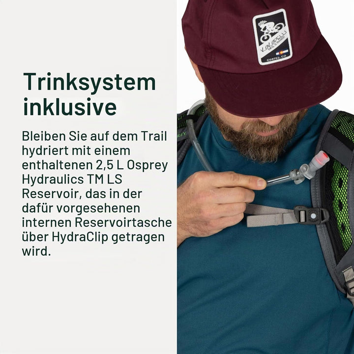 Osprey Unisex Sportlite 20 Backpack O/S Kiefernblattgrün, O/S Kiefernblattgrün