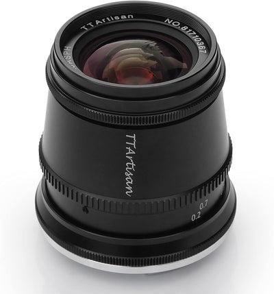 TTArtisan 17mm F1.4 APS-C Wide Angle and Large Aperture Camera Lens for M43-Mount