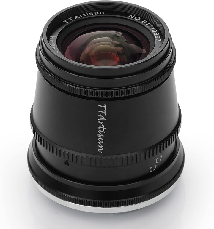 TTArtisan 17mm F1.4 APS-C Wide Angle and Large Aperture Camera Lens for Fuji X-Mount