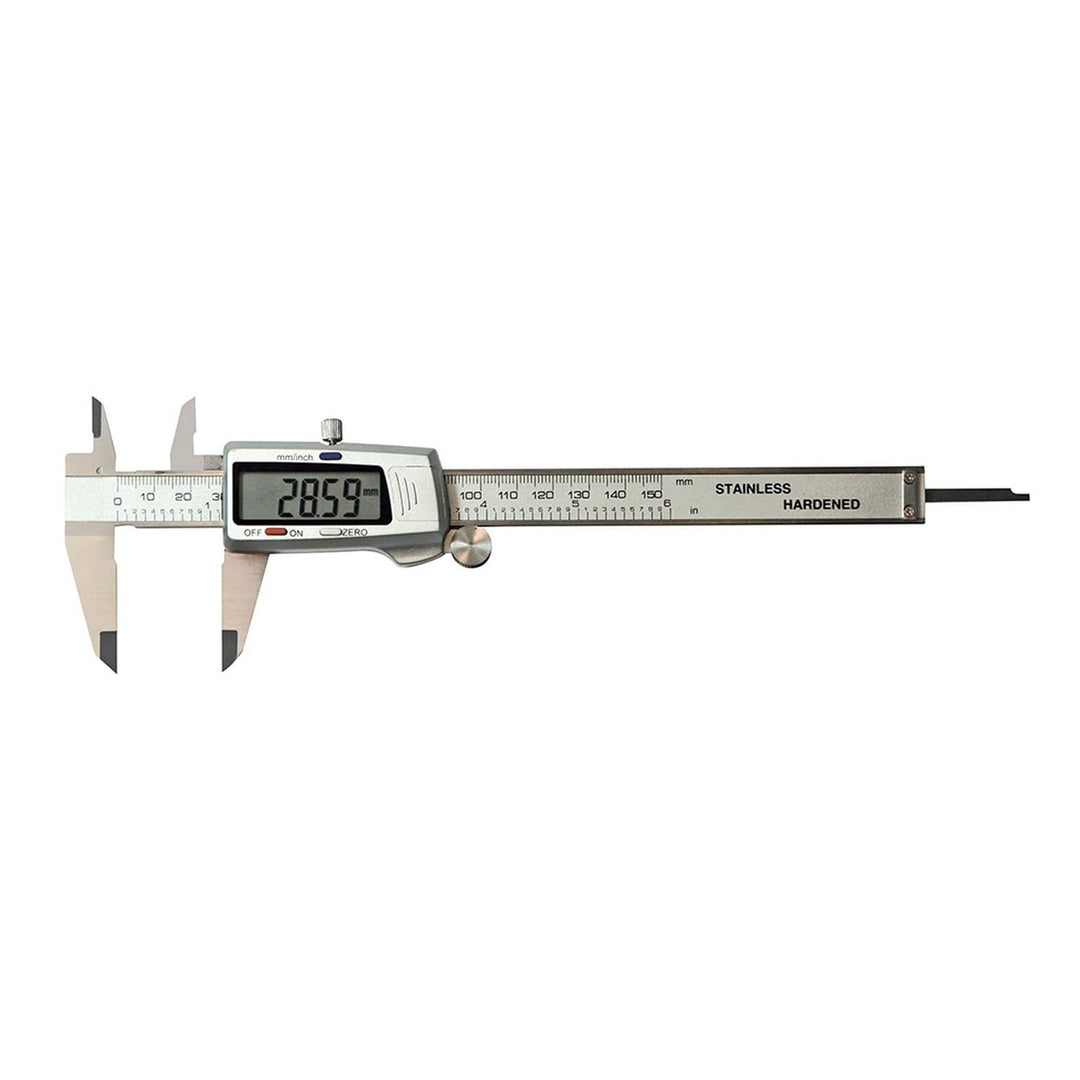 Silverline 380244 Digitalmessschieber 150 mm, 150 mm