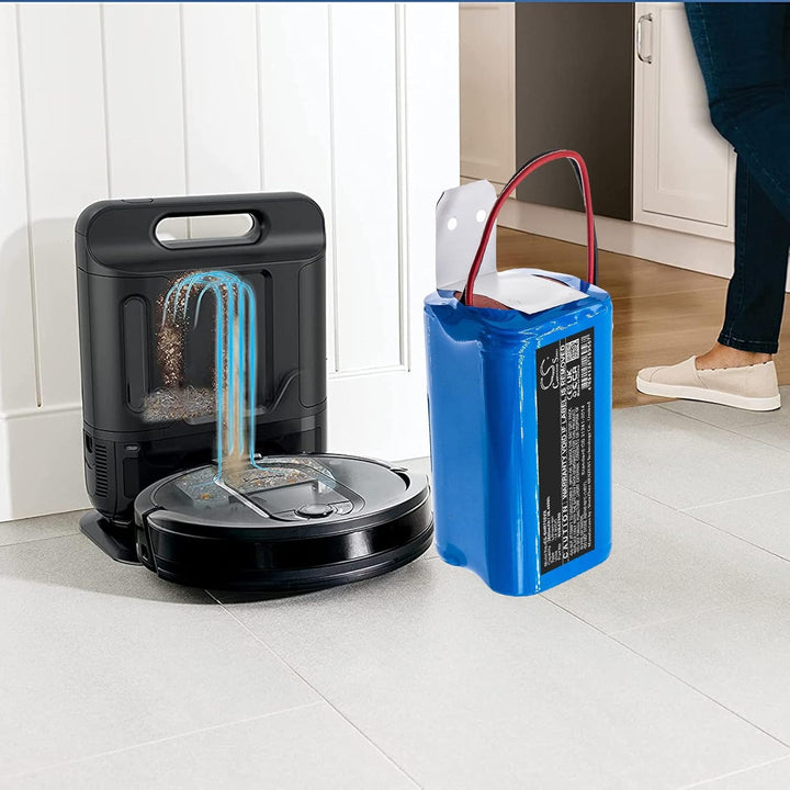 2600mAh Ersatzakku kompatibel mit Shark AI Robot PRO RV2001WD, ION Robot Vacuum Cleaning Syst, ION R