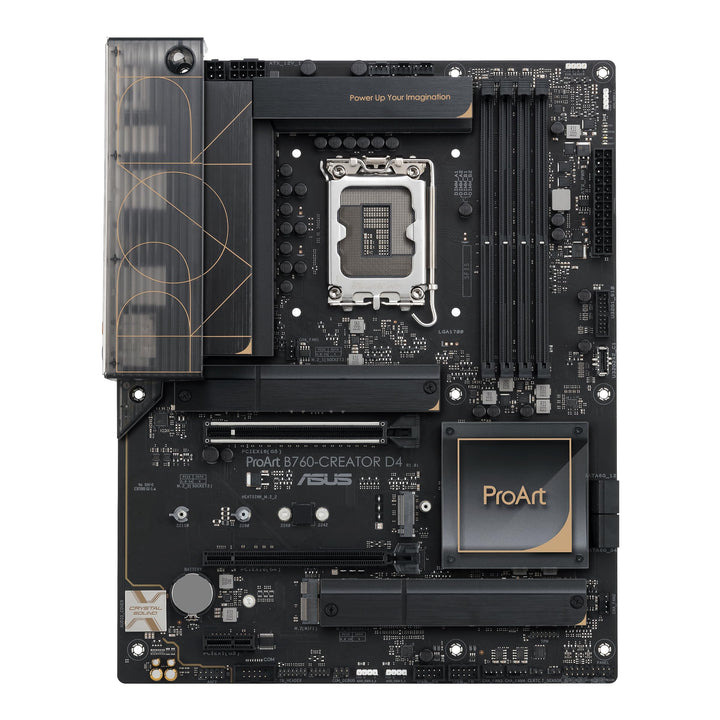 ASUS ProArt B660-CREATOR D4 Mainboard Sockel Intel LGA 1700 (Intel B660, ATX, DDR4 Speicher, PCIe 5.