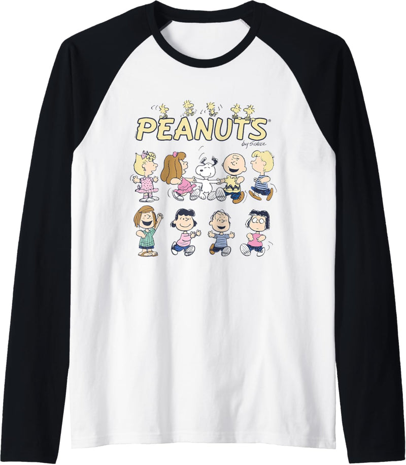 Peanuts Snoopy und Freunde tanzen Raglan