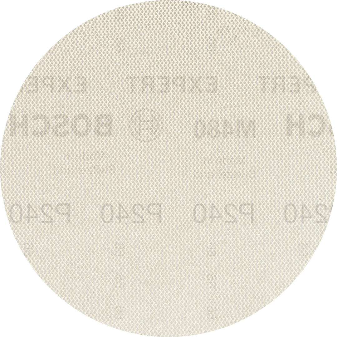 Bosch Professional 50x Expert M480 Schleifnetz (für Hartholz, Farbe auf Holz, Ø 125 mm, Körnung 240,