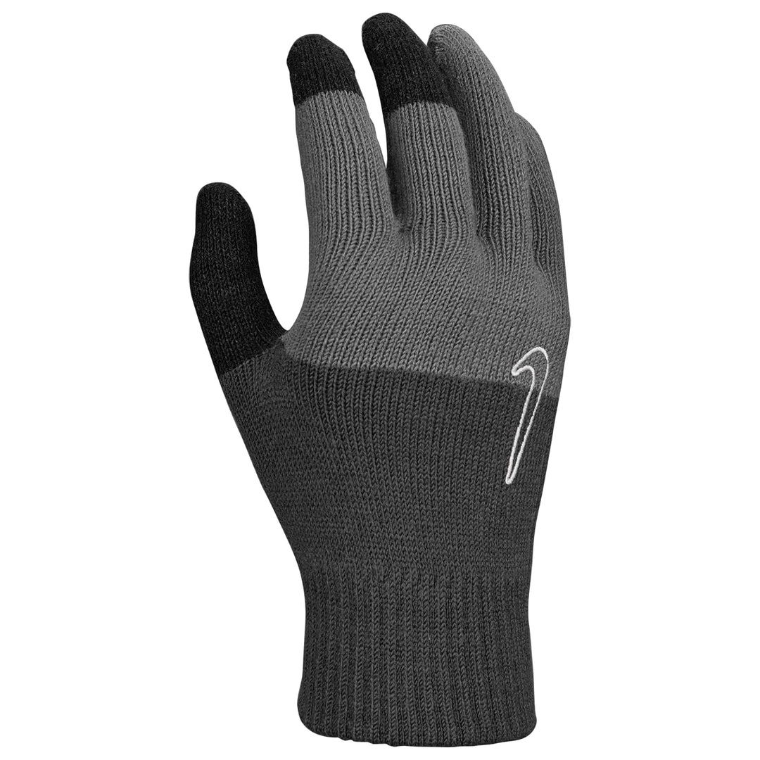 Nike Unisex – Erwachsene Knitted Tech And Grip Handschuhe L-XL Grau, L-XL Grau