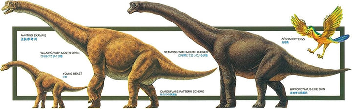 TAMIYA 60106-1:35 Brachiosaurus Diorama Set