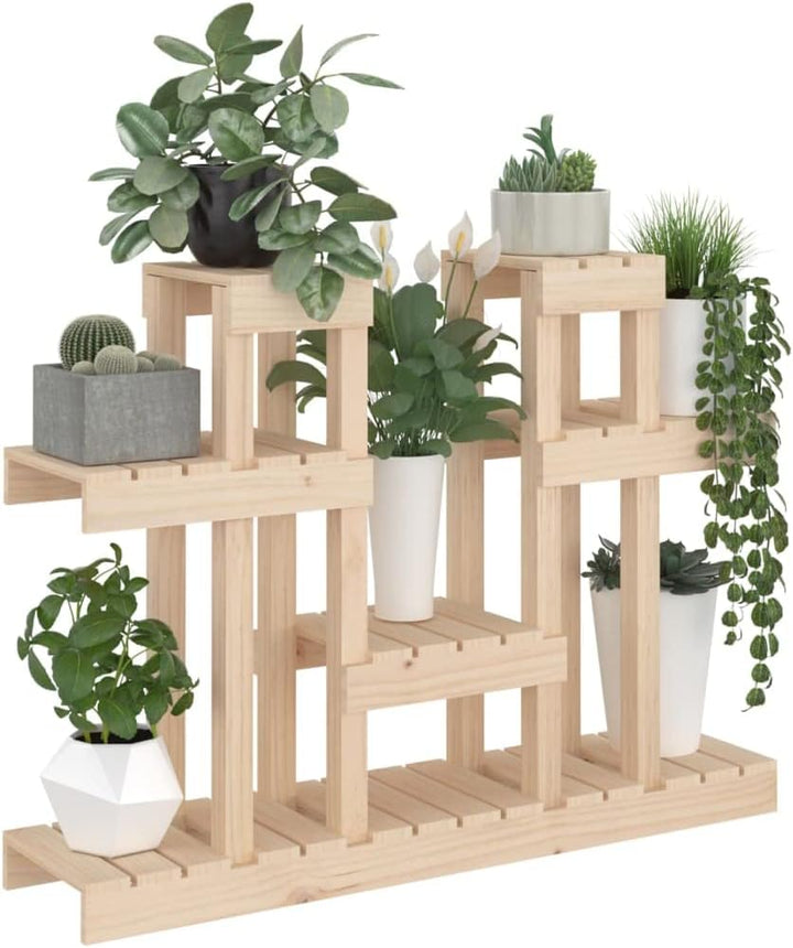 puraday Pflanzenständer Gartenregal Pflanzregale Outdoor Blumentopf Ständer Blumentreppe Outdoor Pfl