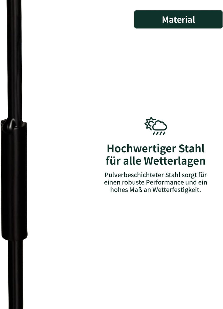 VERDOBA Obelisk Rankhilfe Metall - 2er-Set Rankenhilfe für Pflanzen - freistehende Rankhilfe Gitter