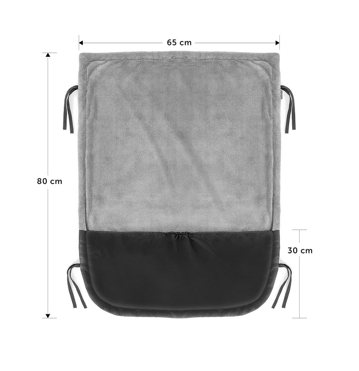 Zamboo Universal Decke für Kinderwagen und Buggy - wasserabweisende Outdoor Beindecke für Sportwagen