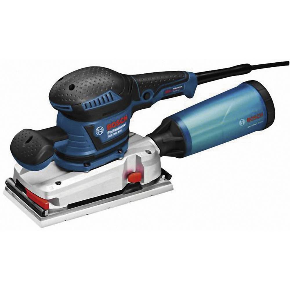 Bosch Professional GSS 280 AVE Schwingschleifer, Schleiffäche: 257,64 qcm, 350-W-Motor, Microfilter