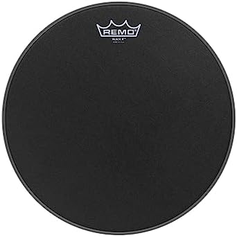 Remo Schlagzeugfell Black X Snaredrum 13" BX-0813-10 Emperor X, schwarzes Wildleder 13", Emperor X,