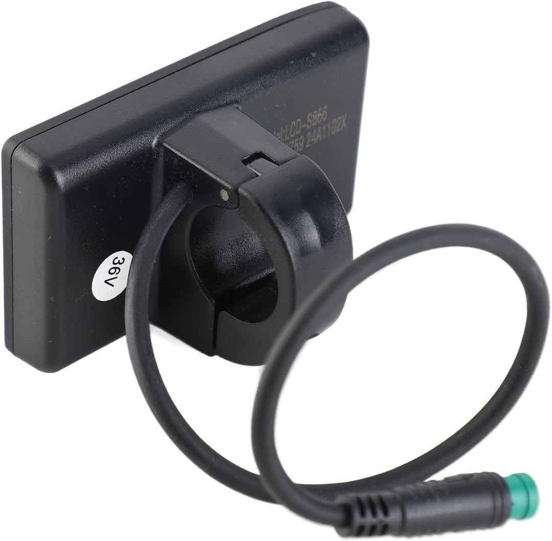 Elektrisches Fahrrad S866 LCD-Display Meter 24V, 36V (Default), 48V Adjustable (Select The Matching